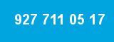 927 711 05 17 927 711 05 17
